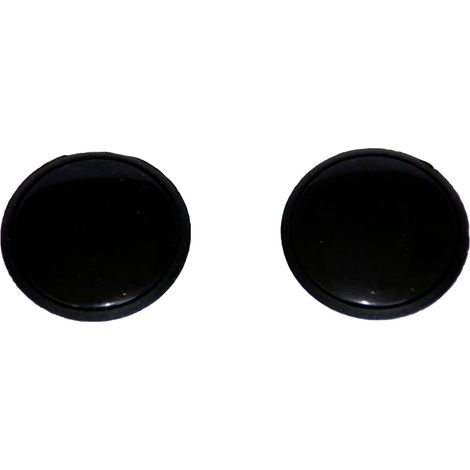 HP Autozubehör Zierschrauben Schwarz (Ø) 22 mm