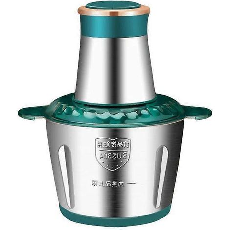Acier inoxydable électrique meat moulin 3L blenders multifonction légume hachoir slicer ménager moulin eu prise (1/5)