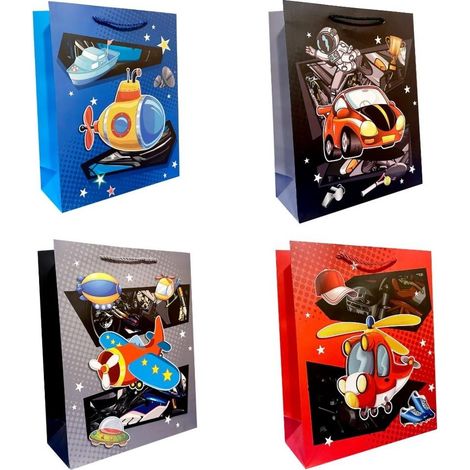Sacchetto regalo per bambini, taglia S, mix per ragazzi
