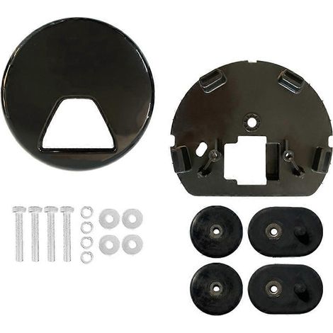 Compatible avec le hayon du Jetour Traveller T2 (2023-2025) : cache-roue de secours, base d'installation pour caméra de recul et cache-roue de secours. (1/5)