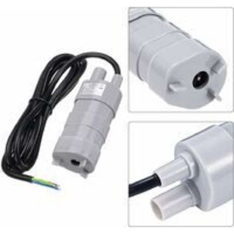 Submersible Pompe à Eau, DC 12V Submersible Pompe à Eau, Débit maximal 1000L/H,pour Camping-Car Étang Aquarium Jardin (1/4)