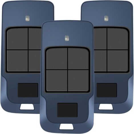 Remplacement de la télécommande Mitto 2, Télécommande 433.92 MHz 4 canaux, télécommande Compatible avec Mitto Cool C2, MITTO COOL C4, MITTO 4 (Lot de 3) (1/5)