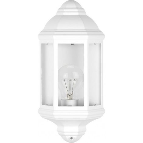 FAB 149961001  Aplique Exterior Aluminio Shaula 1xe27 Blanco Ip44 36,5x16,5x9,5 Cm