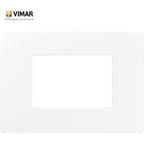 Placca Vimar Plana Up 3M bianco 14653U.01