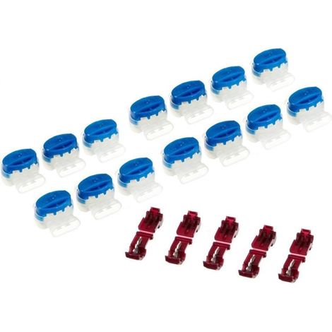 15 Kabel Verbinder + 5 Anschlussklemmen kompatibel für McCulloch Rob ® R600 R1000 - Original 3M
