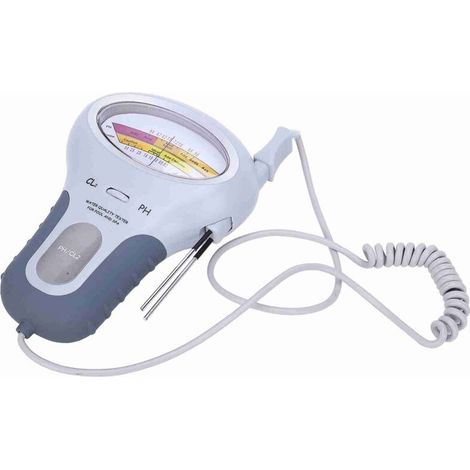 Testeur PC-102 de chlore et pH pour piscine et spa – Avec sonde – Mesure précise et fiable (1/5)