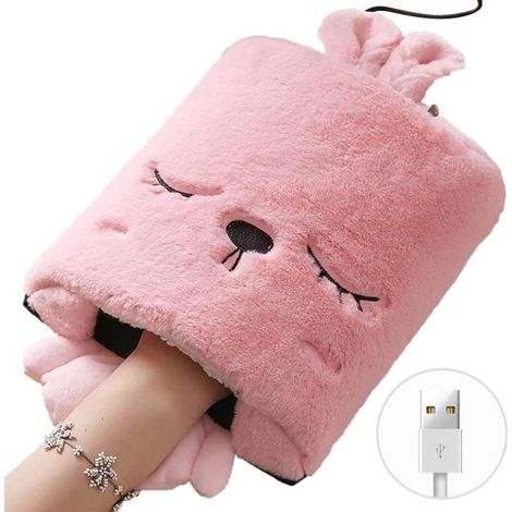 Tapis souris chauffant USB chauffe-mains hiver ordinateur portable 4 réglages (1/5)