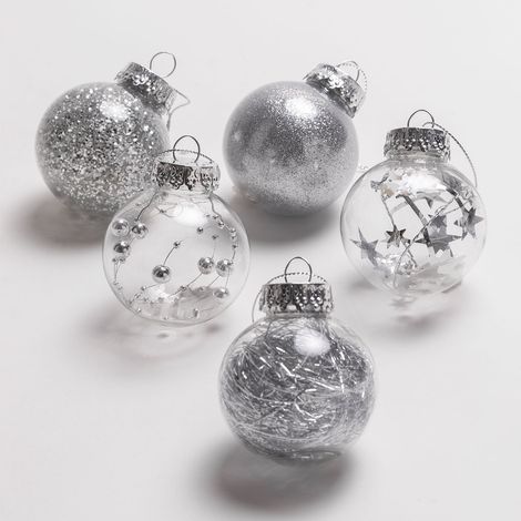 Set de 30 décorations de Noël Suvy SKLUM Gris Argent