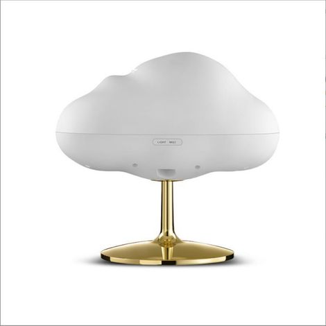 1 Humidificateur Nuage, Lampe LED 7 Couleurs, Diffuseur Ultrasonique 270ML, Veilleuse Silencieuse pour Chambre Bureau (1/5)
