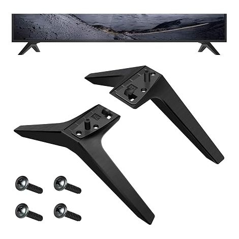 TV Base Pedestal Stands, Universal Compatible TV Stand Table Stand with Screws Replacement Bracket (49 59 55 Inches) (1/5)
