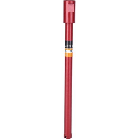Lot de forets scie cloche 22x370mm pour maçonnerie brique ciment, outils de coupe béton. (1/5)