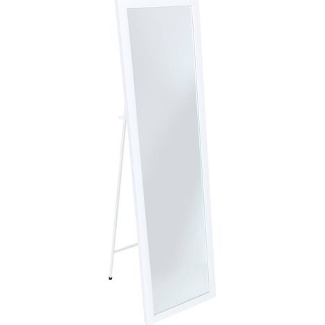 Freistehender Spiegel 35X125 - Weiß (1/5)