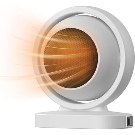 500-W-Elektrolüfter – Tragbar und leise fürs Büro