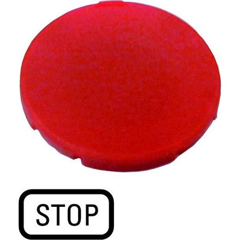 Étiquette plate rouge OFF EATON M22-XD-R-GB5
