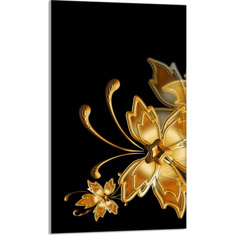 Glasschneidebrett 30x52 Gold (1/5)