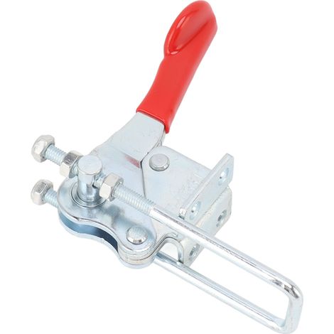 Pince à bascule robuste avec verrouillage par traction et pince à dégagement rapide réglable à 90 degrés (1/5)