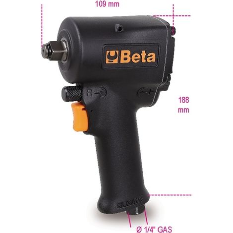 BETA Clé à chocs 1/2" compacte pneumatique 1927XM - 019270030 (1/6)