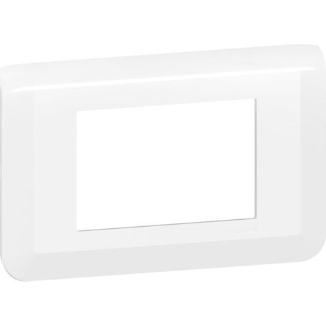 PLACA ACABADO MOSAICO PARA 3 MODULOS BLANCO LEGRAND LEG078803L