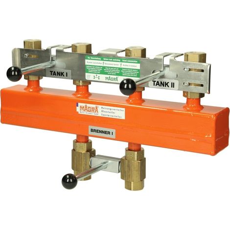 Collecteur de fioul bitube Magra, 1/2’’ 2 citernes, 1 brûleur
