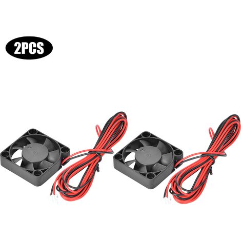 2 Ventilateurs de Refroidissement 24V pour Carte Mère, Compatibles Imprimante 3D ENDER-3/Ender3 Pro, 1.4W 0.06A (1/5)