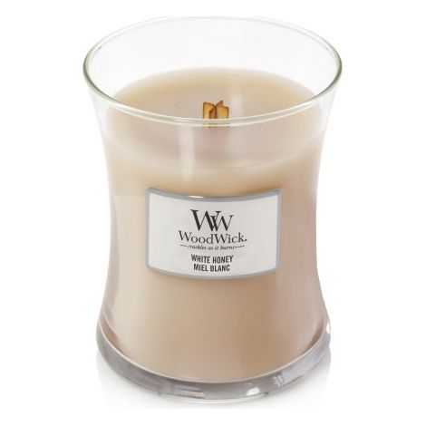 Candela WoodWick al miele bianco, 275 g (1/2)