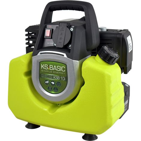 KSB – Générateur-onduleur 1000W essence – Système de démarrage électrique – Autonomie 8h – Compact et léger pour activités en plein air (1/5)