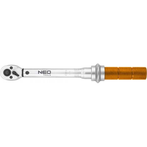 NEO Llave de Torque Plata 1/4 Pulgada 5-25 Nm (1/5)