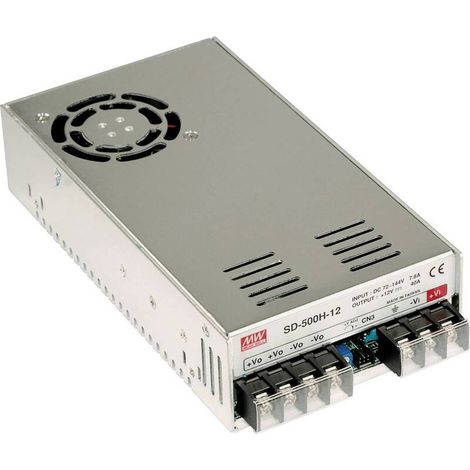 [GEBRAUCHT] B-Ware Mean Well DC/DC-Wandler SD-500L-12 480W 12V 1x Ausgang Schraubklemme (1/2)