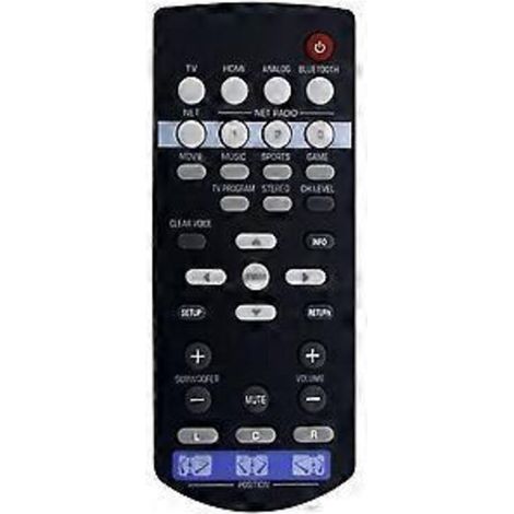 Télécommande de remplacement FSR86 ZP80780 pour système de barre de son -1500 SRT1500 YSP-1600 YSP1600 (1/5)