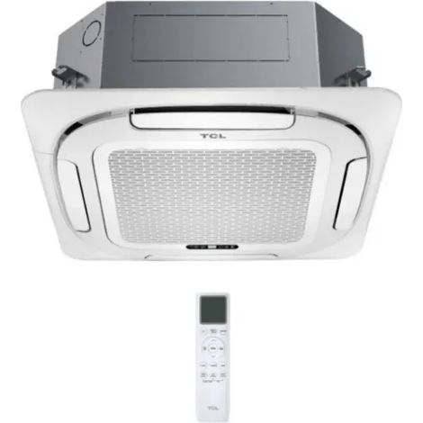 Unita' interna climatizzatore mono-multi cassetta a 4 vie modello compact inverter r32 12000 btu - a++/a+ TCL