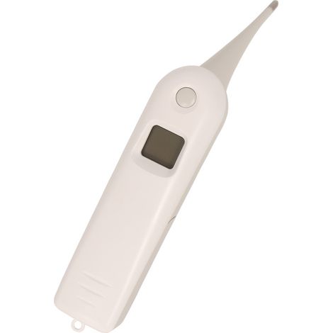 Thermomètre pour animaux de compagnie, thermomètre électronique pour chiens, thermomètre vétérinaire numérique rapide, thermomètre anal pour animaux de compagnie (1 pièce) (1/3)