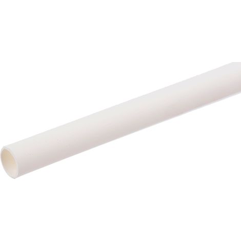 Gaine thermorétractable RS PRO, Dia. 2.4mm Blanc rétreint 2:1, 1.2m ( Prix pour Paquet de 5 )