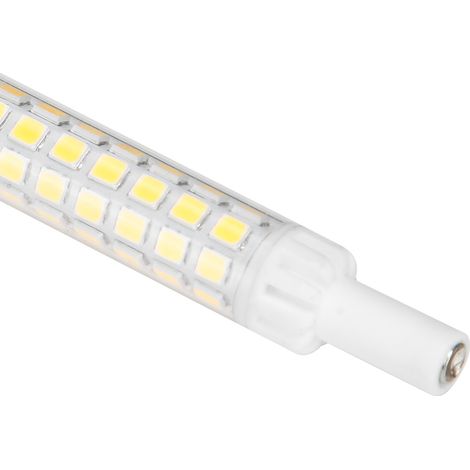 Packung mit 2 R7S 98 LED-Doppelsockellampen, 118 mm, dimmbar, für Strahler, warmweiß, 200-240 V. (1/5)