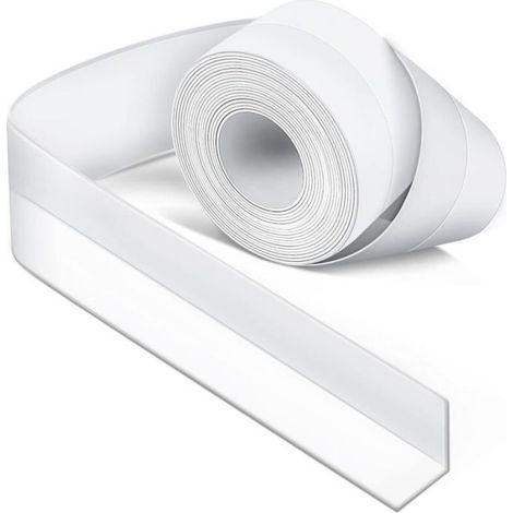 Joint Silicone Blanc - Bande Étanchéité 38 mm x 3.2 m - Anti-moisissure Salle De Bain Cuisine (1/5)