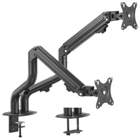 Gembird MA DA2 02 Soporte de escritorio inclinable negro