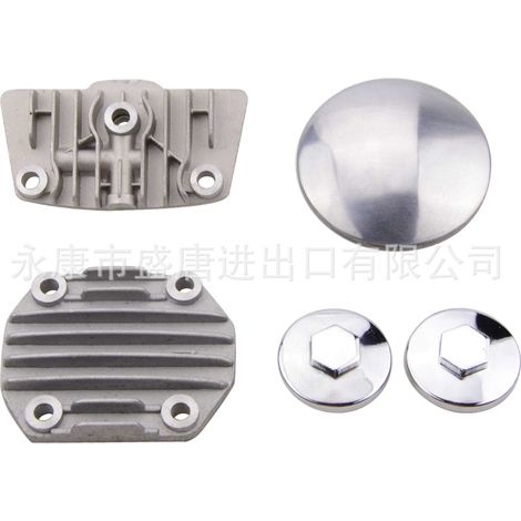 GOOFIT cylinder head cover kit compatible with 70-110cc horizontal ATV engines, cylinder head polishing (5 small parts) (1/4)