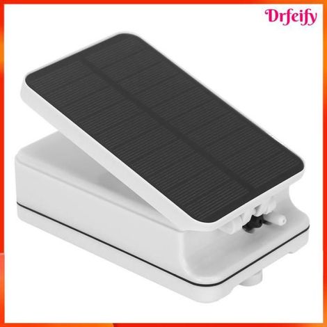 Pompe solaire pour bassin - - 18650 - Batterie 2200mAh - Fonctionne jour & nuit - Pour petits/moyens étangs (1/5)
