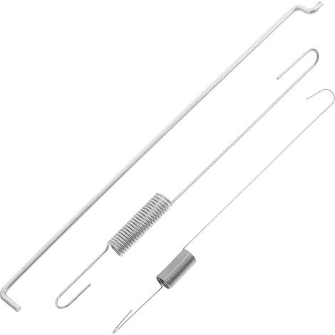 Kit de Ressort de Rappel D'accélérateur Améliorée Biellette de Direction Argenté, Ressort de Carburateur 1 Set pour Générateur Essence (1/5)