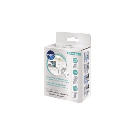 Juego de 6 sobres DETARNET C00091550 Accesorios y mantenimiento DES616, 484000008819 INDESIT