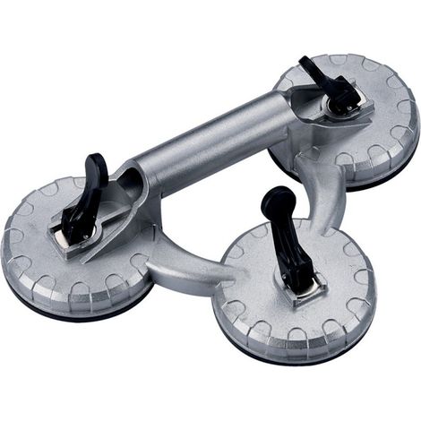 Ventosa Alu 3 Testas - Capienza 35Kg