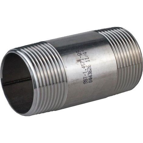 Nipplo doppio tubo EN 10226-1 NPS 2 pollici 100 mm SPRINGER (confezione da 5) (1/2)