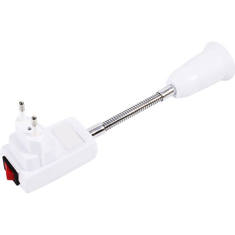 Adaptateur Douille Flexible E27 Réglable 360° (1/4)