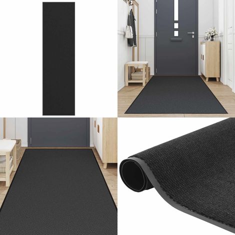 vidaXL Paillasson noir 115x400 cm (1/5)