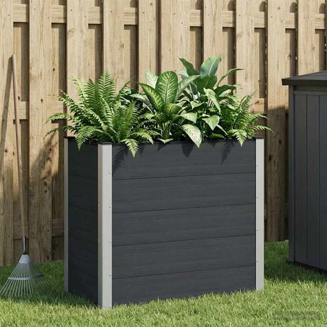 Teenpull – Hochbeet Schwarz 100 x 50 x 91 cm (1/5)