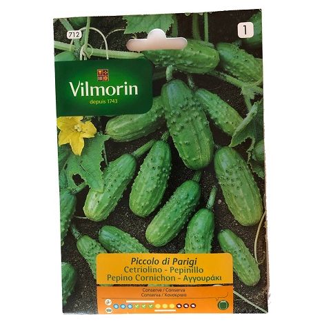 VILMORIN Semillas de PEPINILLO PICCOLO S-1 712, 5 gr