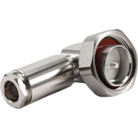 1 pièce/lot de connecteur coaxial DIN 7/16 L29 mâle à angle droit pour câble RG8 LMR400 RG214 RG213 (adaptateur RF). (1/5)