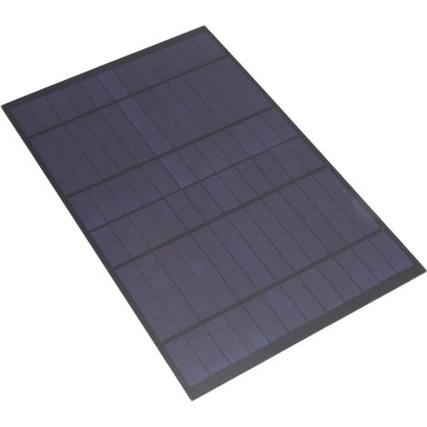 6V 10W Solar Panel – Polycrystalline Silicon Solar Panel for Outdoor Camping, Hiking, DIY Projects – Portable 1660mA for Lights, Toys, Chargers (1/5)