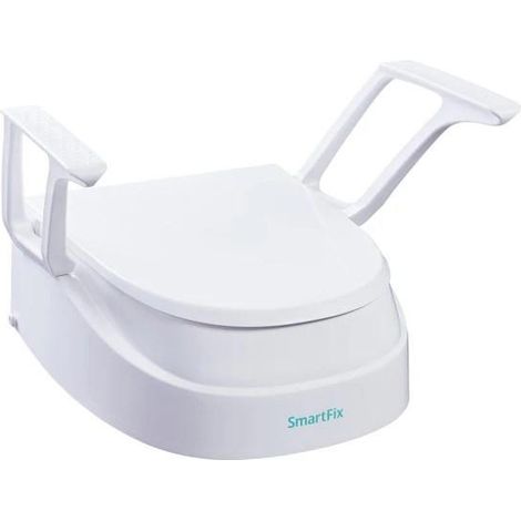 Dietz SmartFix seduta per wc bianca e grigia regolabile