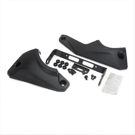 Schwarze Motorschutzbügel für GSX8S Motorrad (1/5)