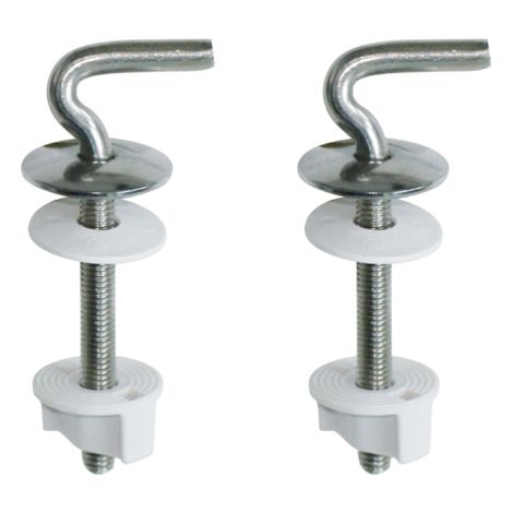 Kit cerniera di ricambio fissa S001K in acciaio filetto M8 accessori e ricambi sedili wc